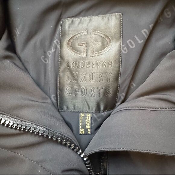 Goldbergh Elegante Belt Ski Jacket Soft Shell Insulated Coat Hooded US 4 NWT - Picture 6 of 12